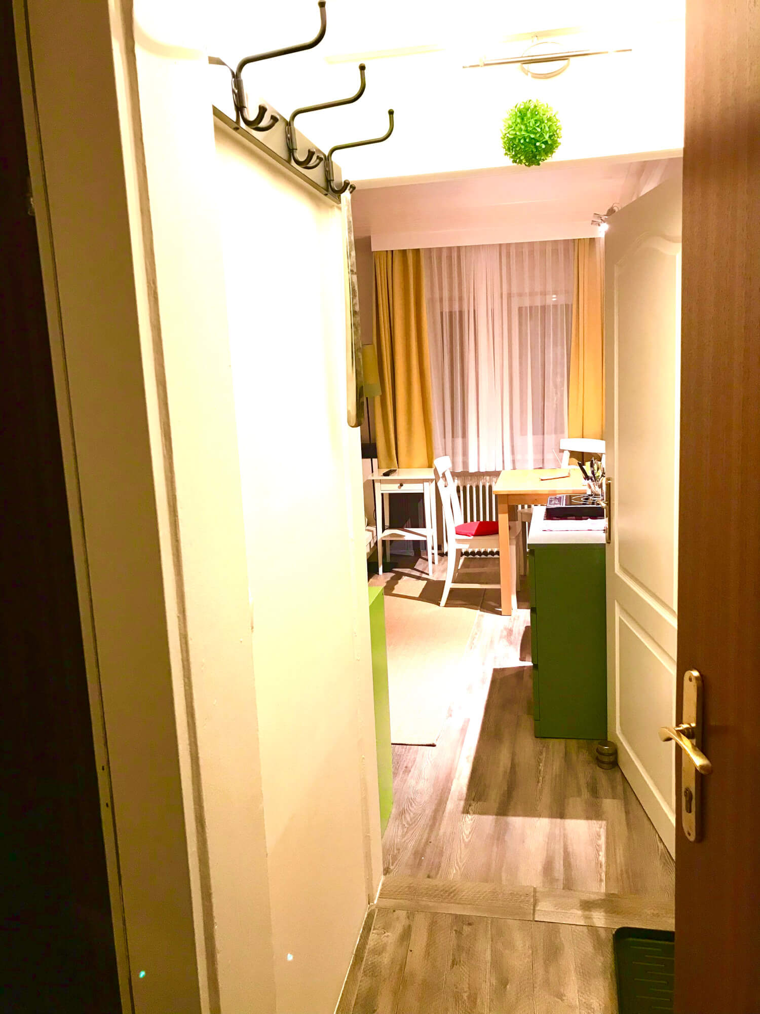 Detailansicht – Singlezimmer